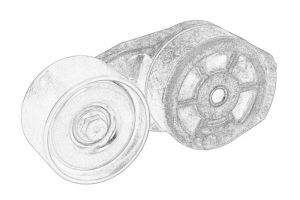 Napinacz paska rozrządu 0021841670-CL