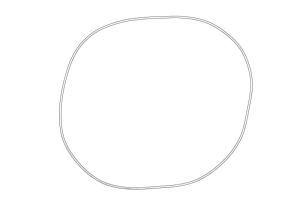 Uszczelka autom. skrzyni biegów 0B5 323 525B