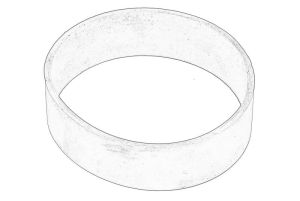 Pierścień uszcz., przewód dolotowy obudowy filtra powietrza 143416