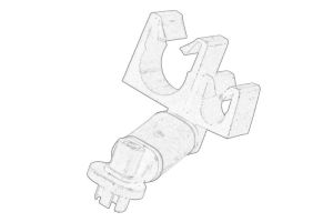 Uchwyt, przewód czynnika chłodniczego 1608682680