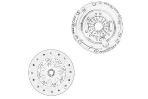 Zestaw sprzęgła 04L 141 015P