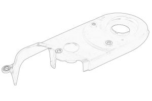 Osłona paska rozrządu 074 109 157C