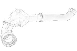 Przewód powietrza doładowujacego 14 46 052 25R