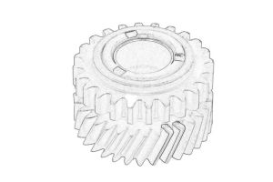 Koło zębate wałka wyrównoważającego 06K 103 319A