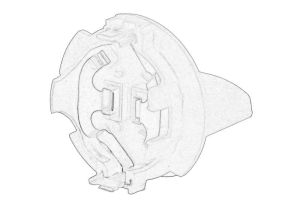 Gniazdo żarówki reflektora świateł przednich 1T0 941 109