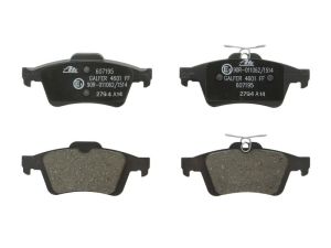 Klocek hamulcowy kpl. 13.0460-7195.2