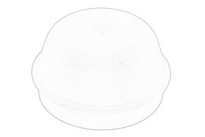 Pokrywa ochronna piasty koła 108 334 00 25