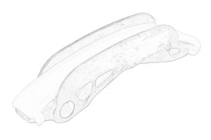 Szyna ślizgowa łańcucha rozrządu 079 109 510E