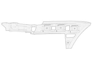 Mocowanie zderzaka 1T0 807 375C