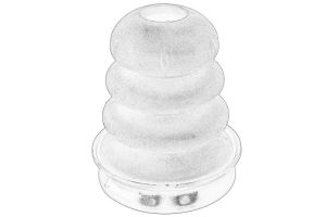 Odbój gumowy zawieszenia osi 2038129