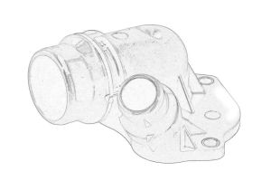 Korpus termostatu 11 51 8 516 206