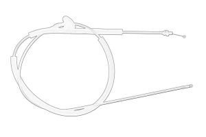 Linka pokrywy silnika 1T0 823 535F