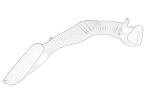 Rura wlotowa doprowadzenia powietrza 23445320