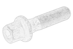 Śruba koła pasowego 231272F000