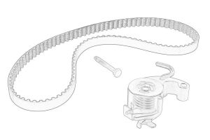 Zestaw paska rozrządu 2437028