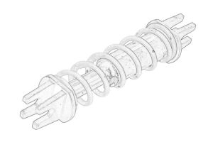 Sprężyna pedału sprzęgła 2148K6