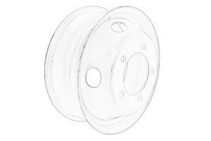 Felga stalowa ciężarowa RVI5010457117