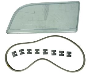 Szkło reflektora świateł przednich TYC 20-3730-LA-1