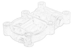 Obudowa pompy oleju mech. skrzyni biegów SCA1790588