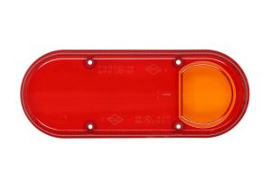 Szkło lampy zespolonej świateł tylnych TL-UN048L/R-L