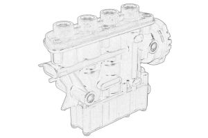 Zawór magnetyczny klimatyzacji RVI7421083657