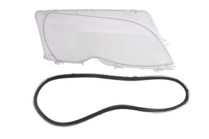 Szkło reflektora świateł przednich TYC 20-0321-LA-1