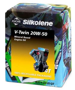 Olej silnikowy V-TWIN 20W50 4L CUBE